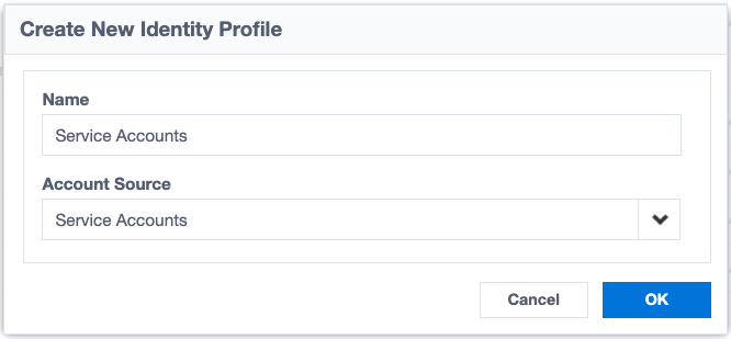 create identity profile